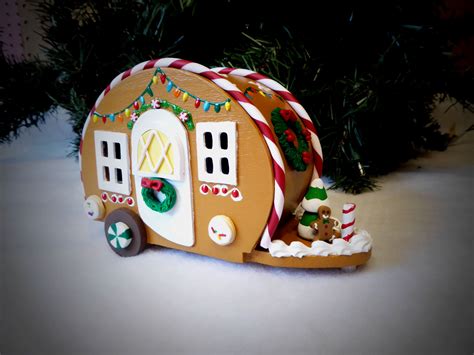Camper Gingerbread House Template